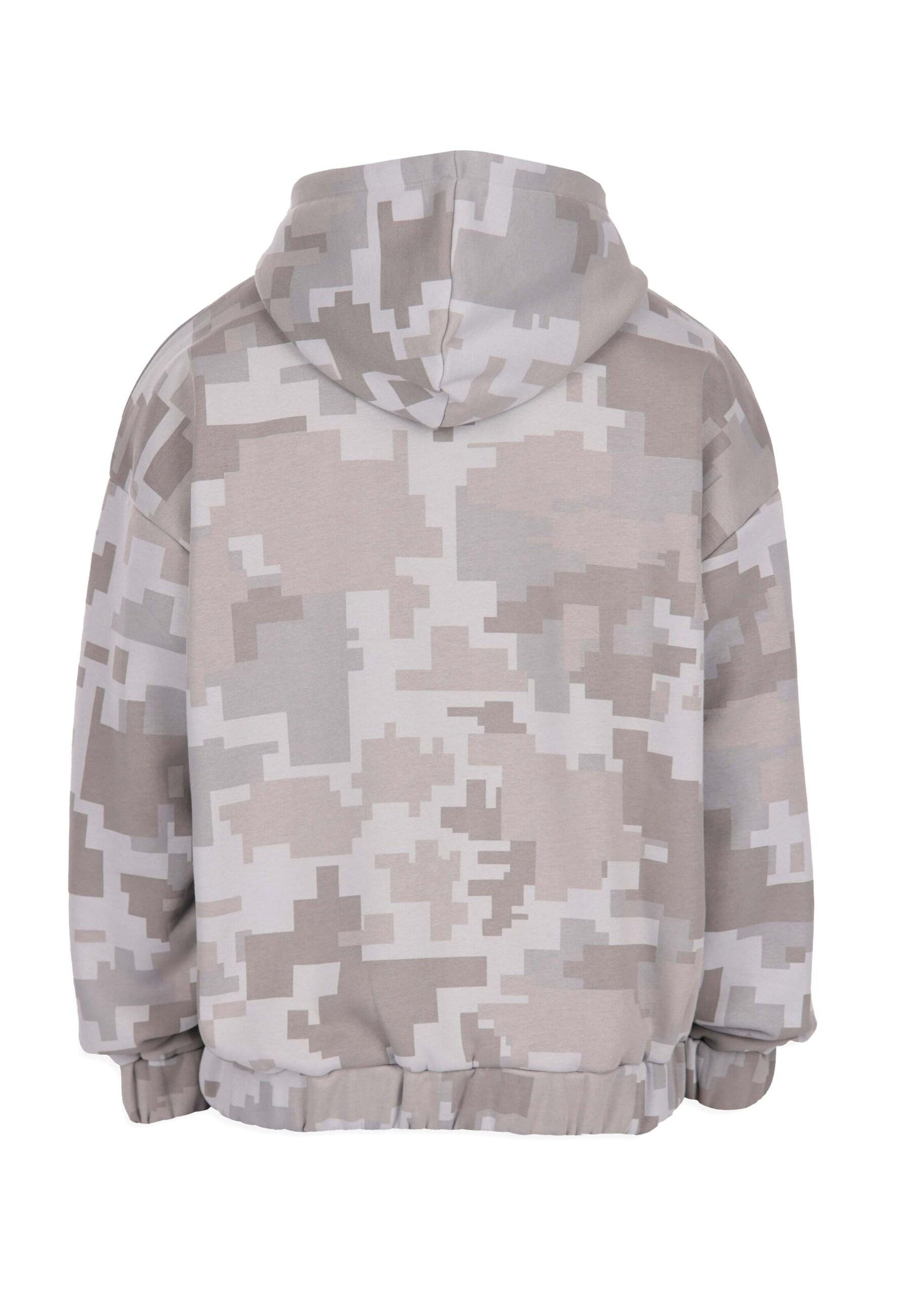 Dropsize Sweatjacke in Grau