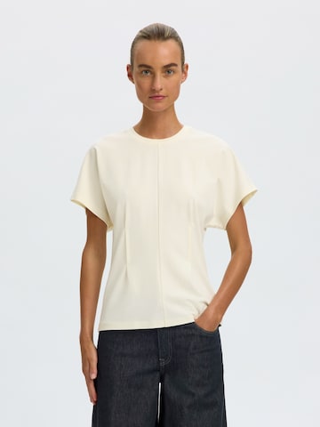 SELECTED Shirt 'SLWERA' in Beige: front