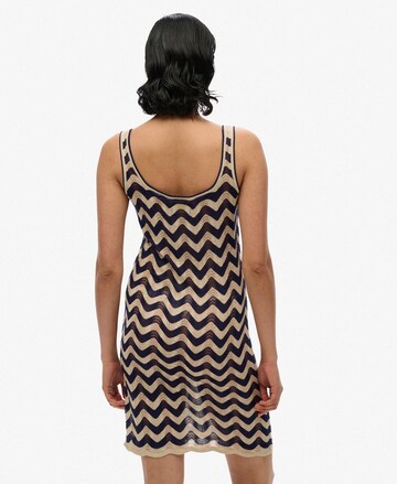 Superdry Knit dress in Blue