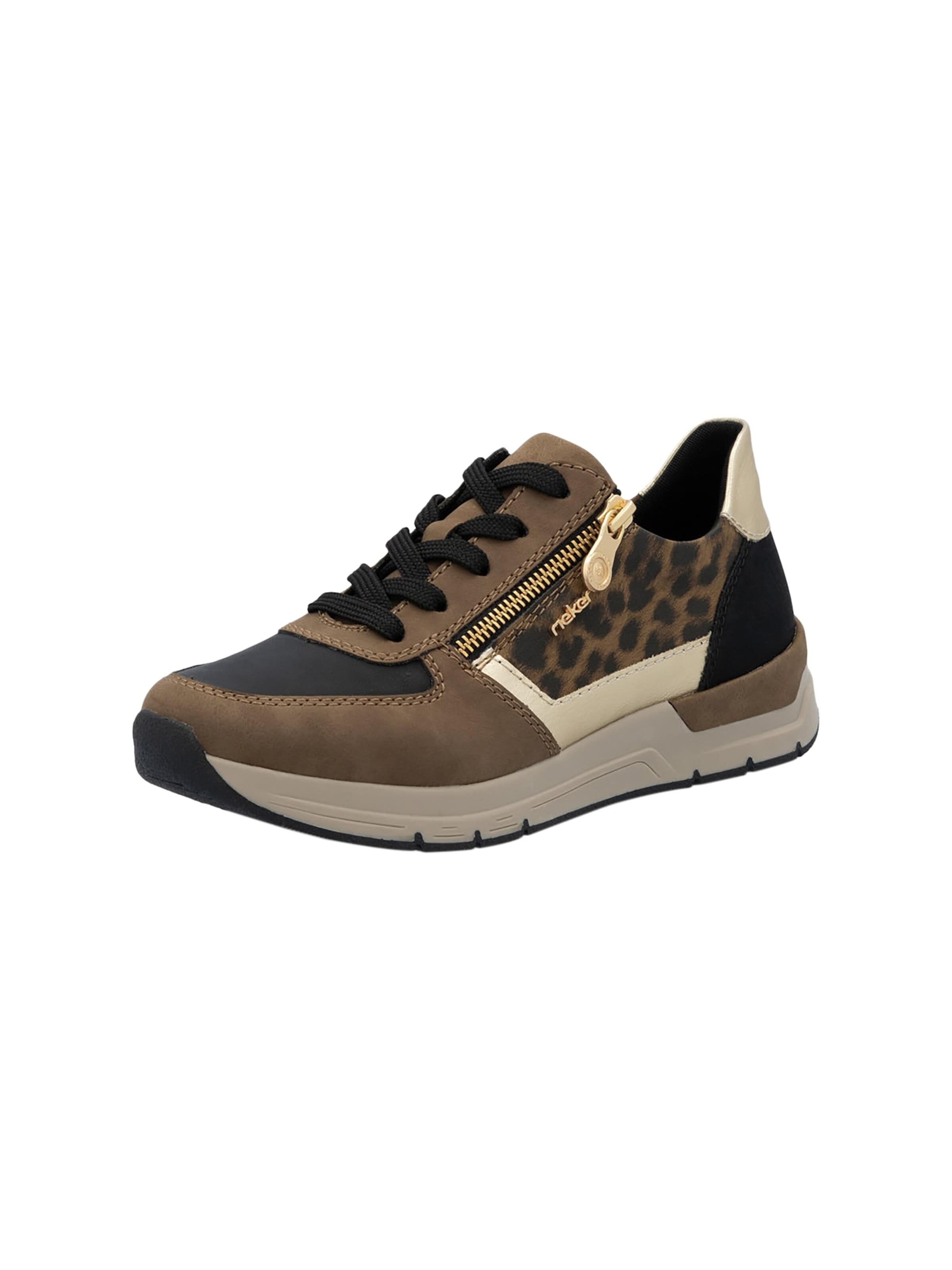 Scarpa stringata sportiva di Rieker in marrone