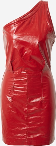 raudona IRO Suknelė 'DOLNI': priekis