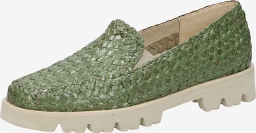 SIOUX Classic Flats 'Cortizia' in Green: front