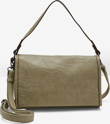 TOM TAILOR DENIM Handbag 'Evi' in Green: front