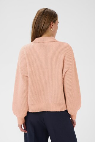 SAINT TROPEZ Sweater 'OttolineSZ' in Orange