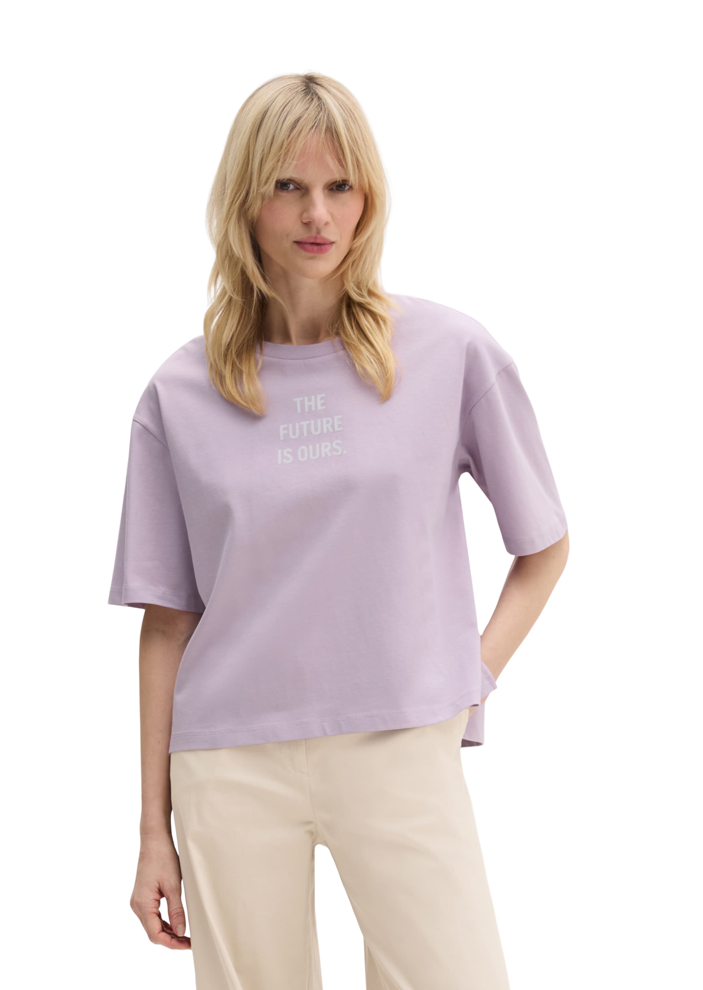Marc O'Polo Shirt in Purple: front