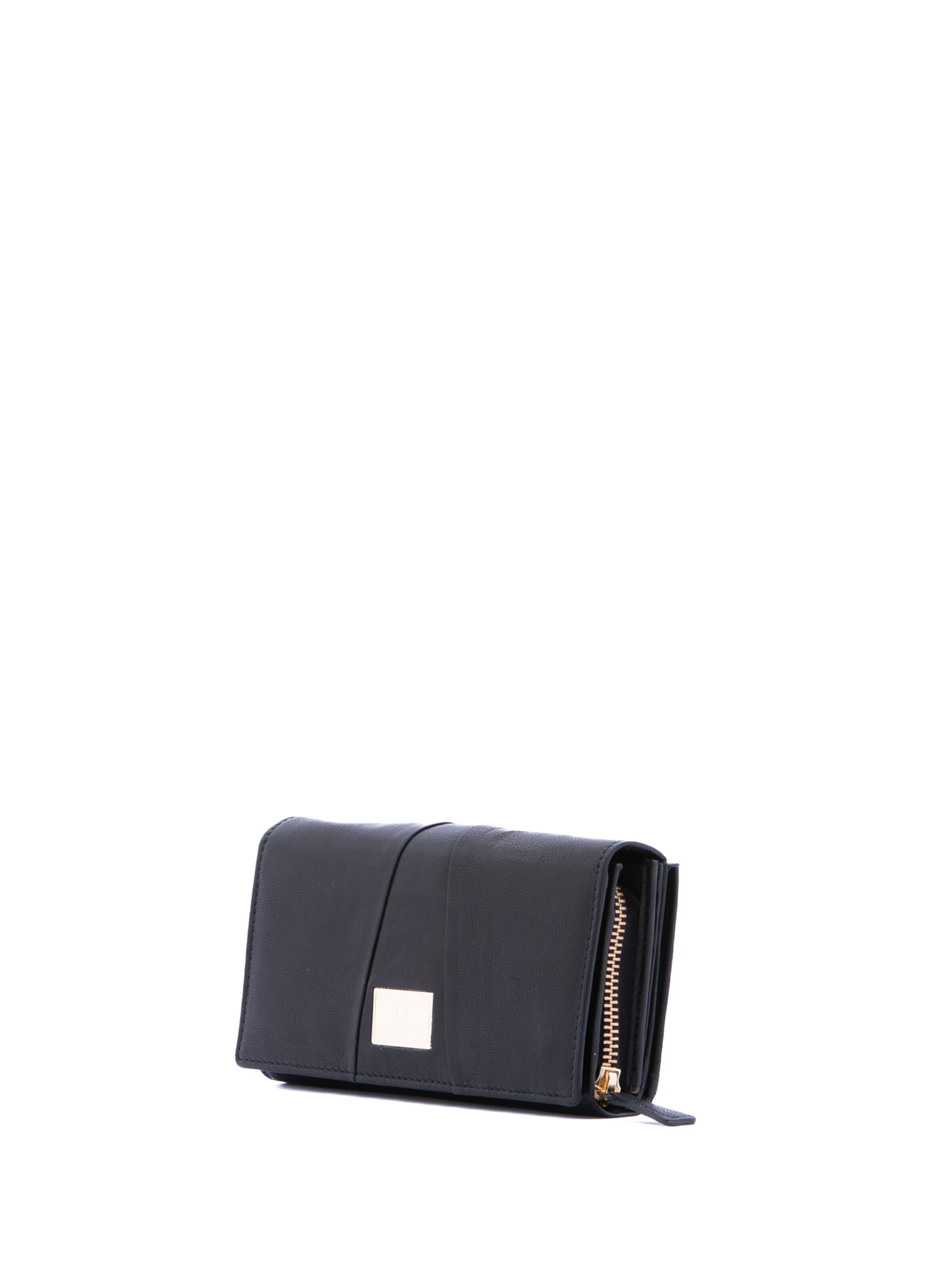 Laura Biagiotti Wallet in Black: front