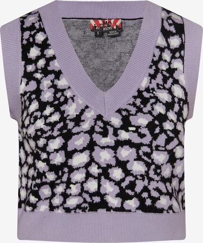 myMo ROCKS Sweater in Lavender / Black / White, Item view