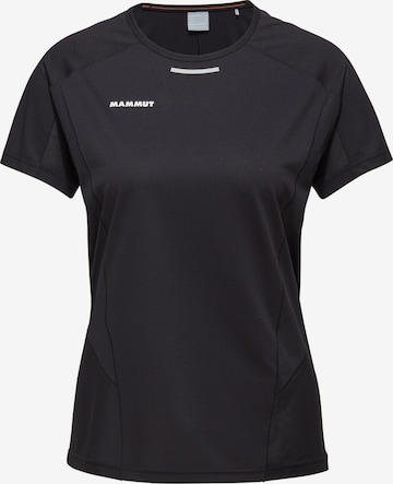 MAMMUT Funktionsshirt 'Aenergy' in Schwarz: Vorderseite