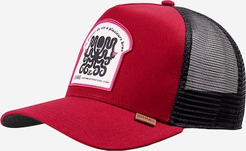 Casquette 'HFT Octovino' DJINNS en rouge : devant