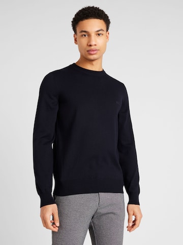 BOSS Black Sweater 'PACAS-L' in Blue: front