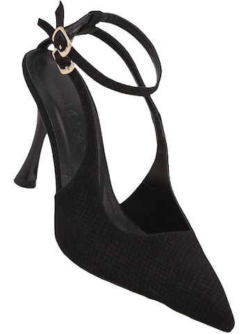 Limoya Slingpumps 'Jamie' in Zwart: voorkant
