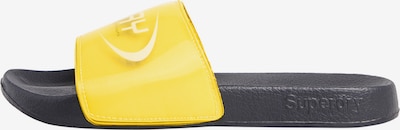 Superdry Mule en jaune fluo / blanc, Vue avec produit