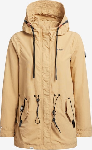 khujo Between-Season Jacket ' CAIMA2 ' in Yellow: front