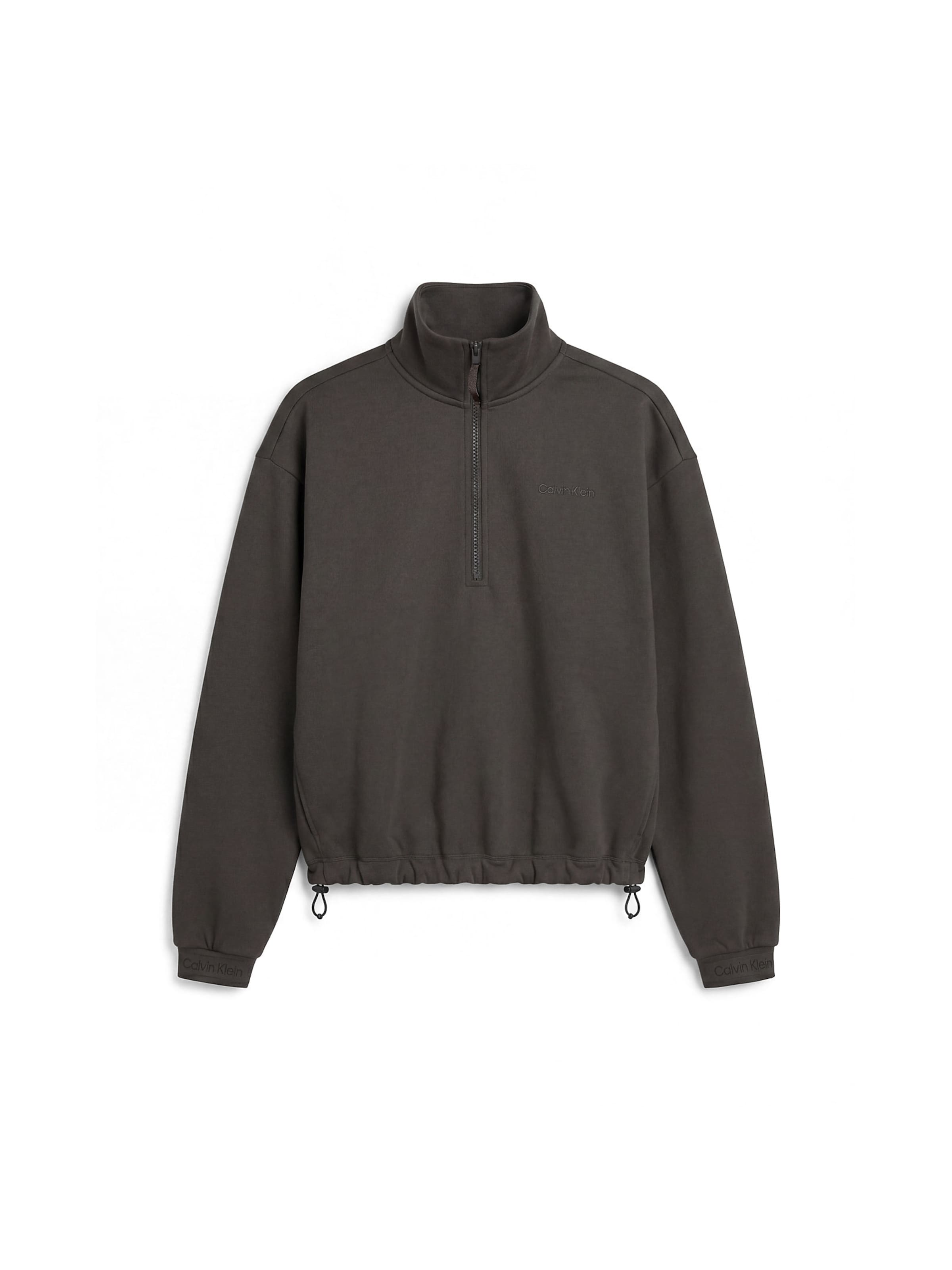 Calvin Klein Sport Sweatshirt in Grey: front