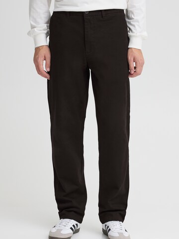 !Solid Regular Chino Pants 'SDTATE LIAM' in Black: front
