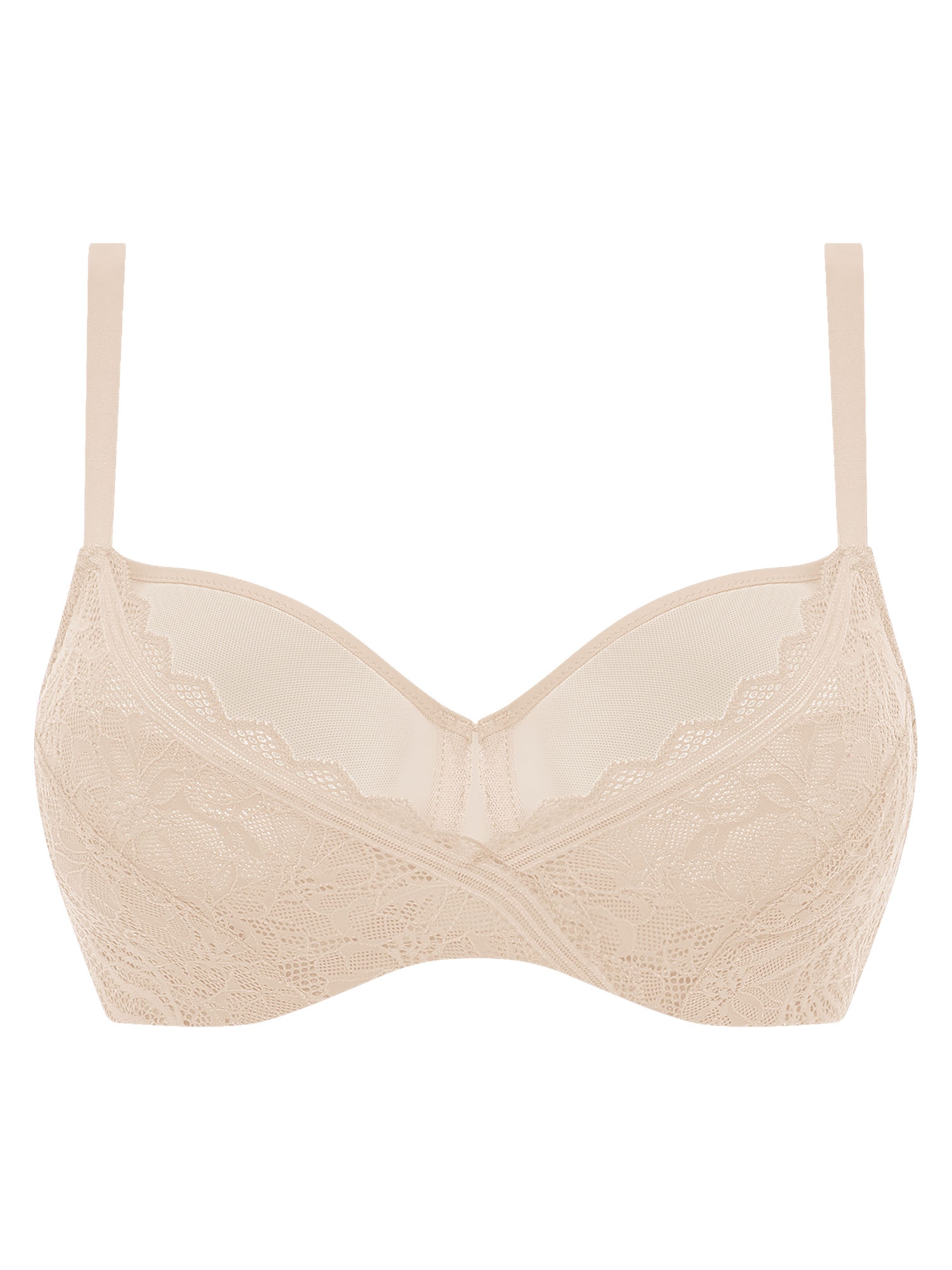 Chantelle BH 'Floral Touch' in Beige: voorkant