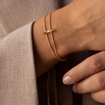 Violet Hamden Bracelet in Gold: front