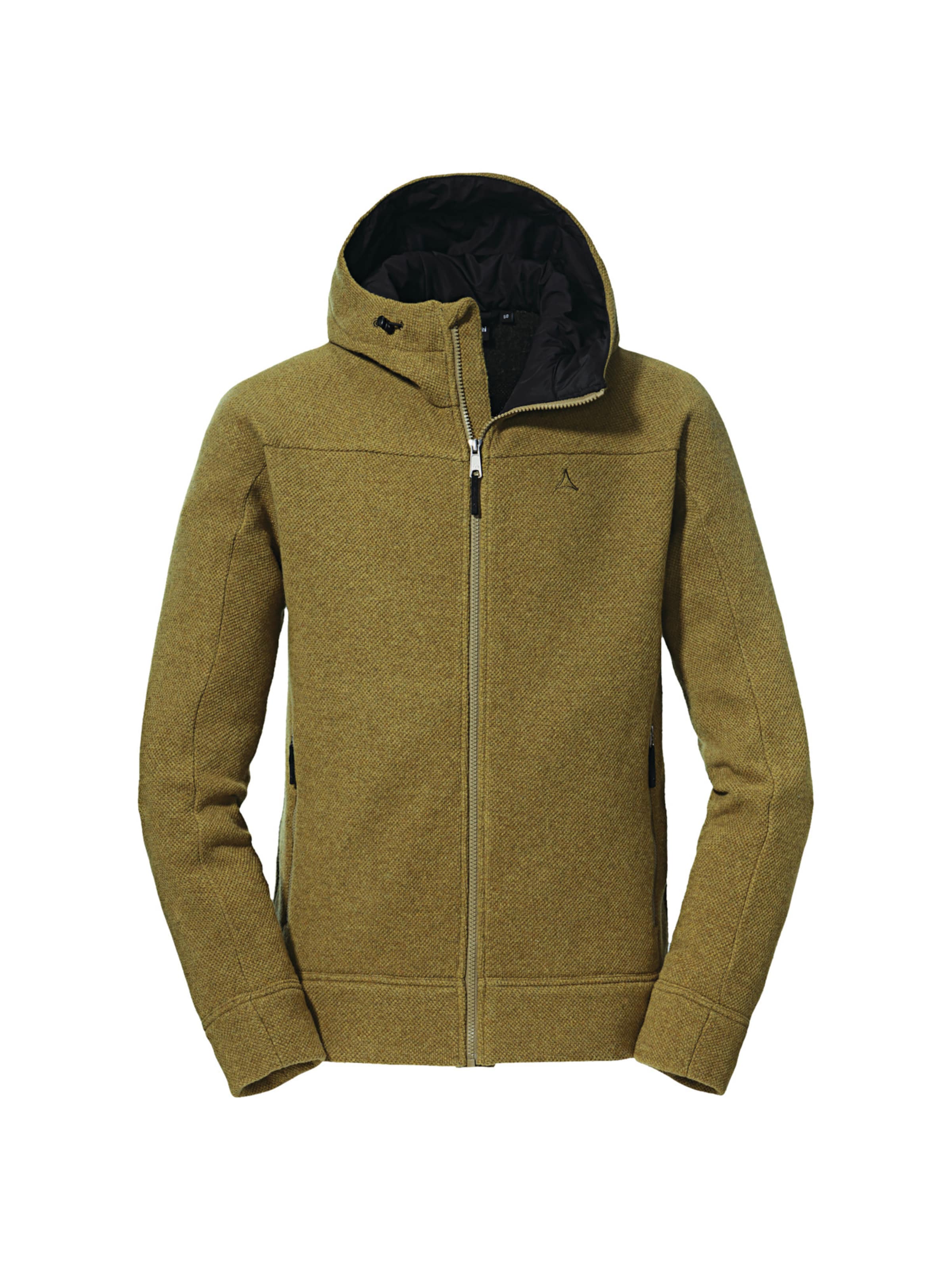 Schöffel - Casaco de velo funcional 'Lakefield' em castanho: frente