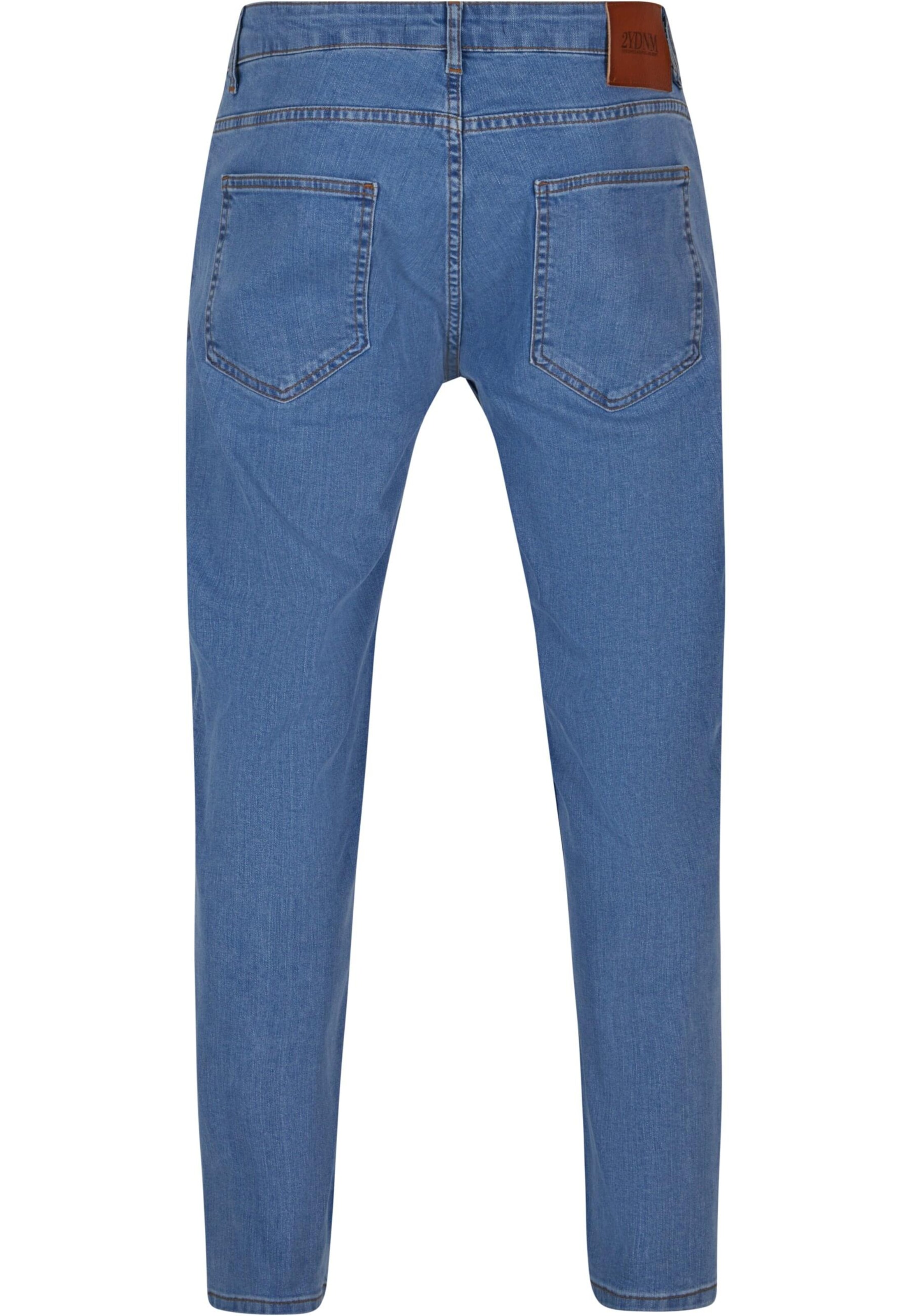 2Y Premium Slimfit Jeans in Blauw