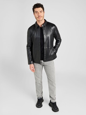 FREAKY NATION - Chaqueta de entretiempo 'Just the Man' en negro