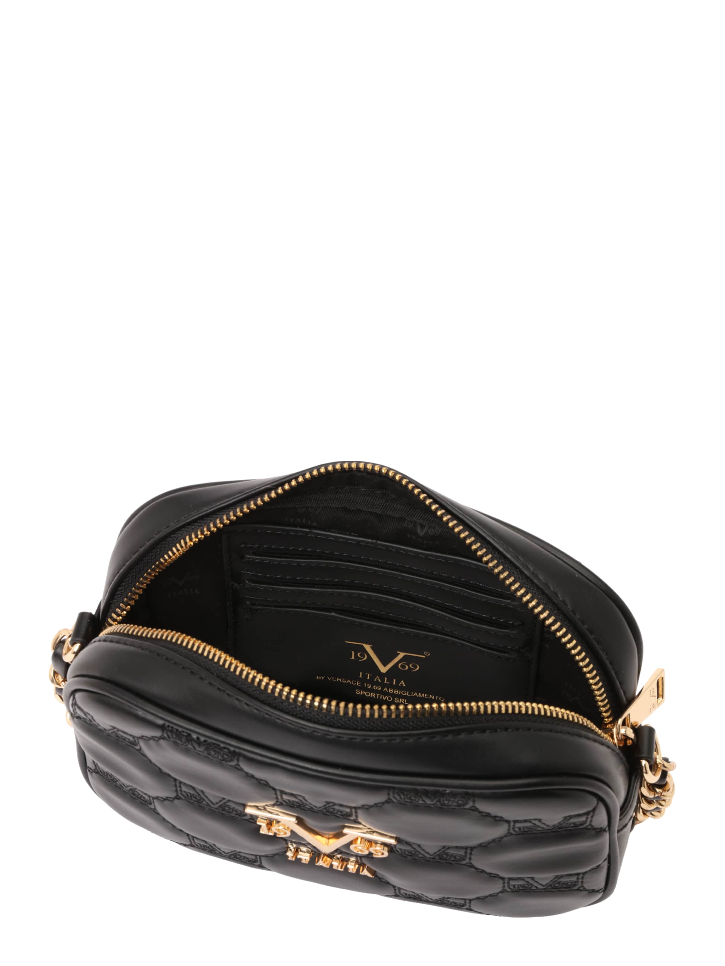 19V69 ITALIA - Bolso de hombro 'Vivi' en negro: arriba