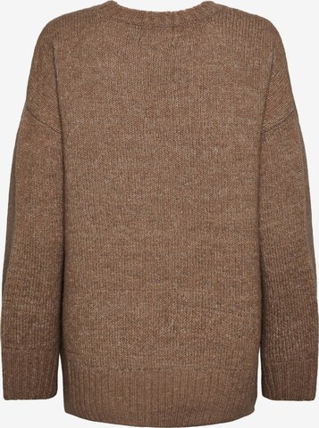 PIECES Pullover 'Nancy' i brun