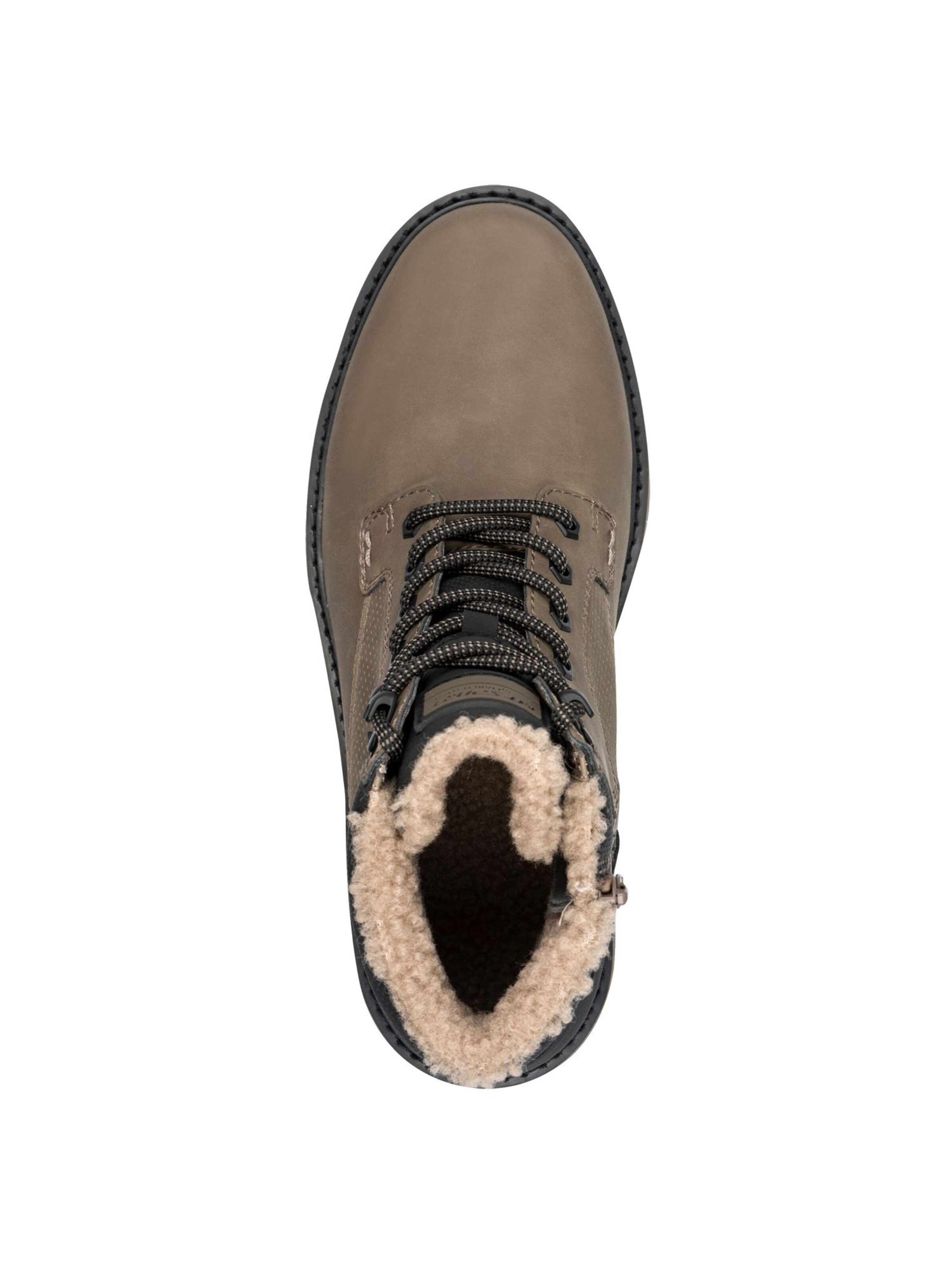 MARCO TOZZI Schnürboots in Beige