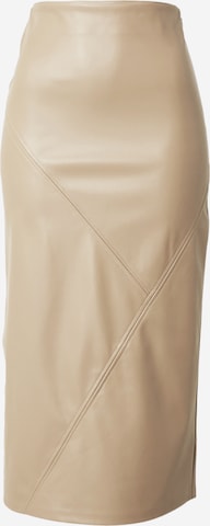 Tan sales skirt topshop