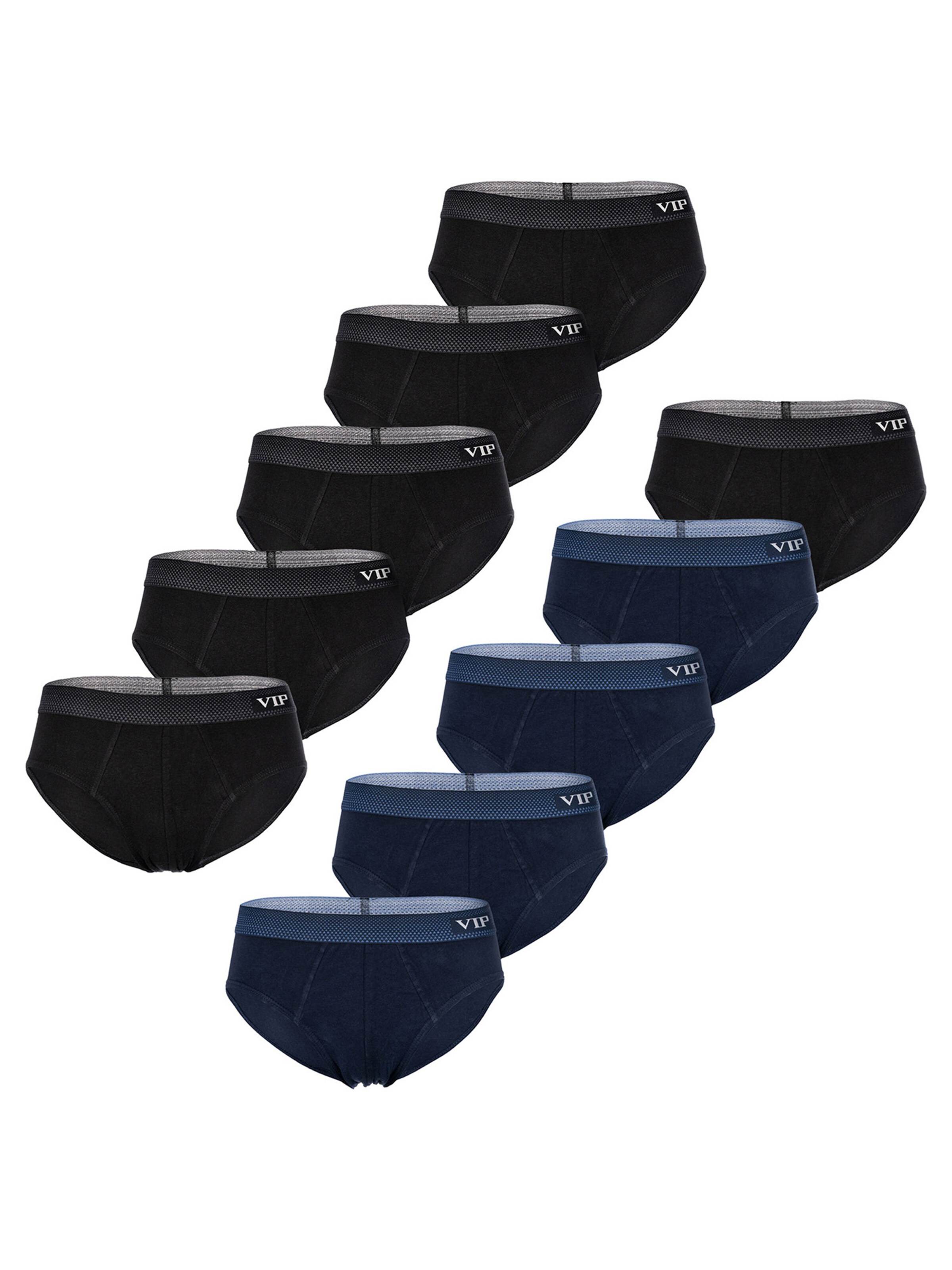 VIP Slip ' Premium Jersey Stretch ' in Blauw: voorkant