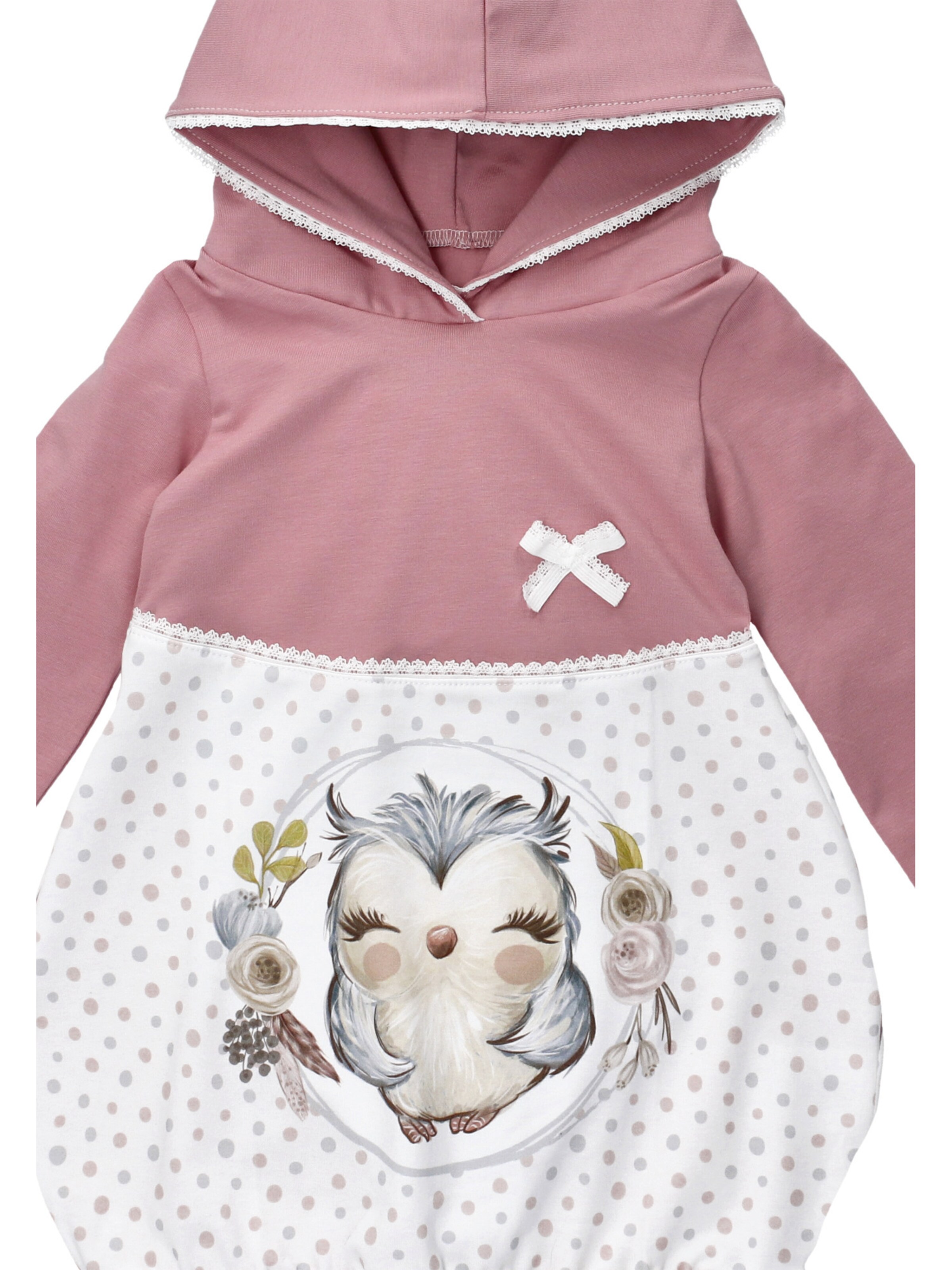 Robe Land-Juwelen en rose : devant