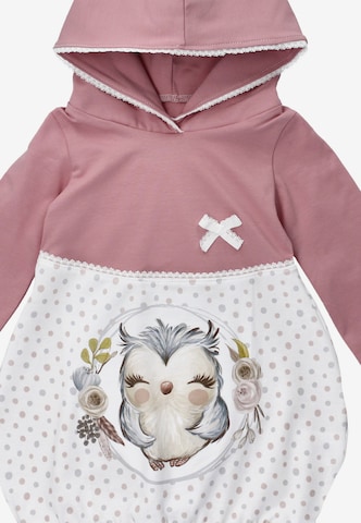 Land-Juwelen Jurk in Roze: voorkant