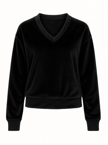 Vivisence Sweatshirt '9002' in Zwart: voorkant