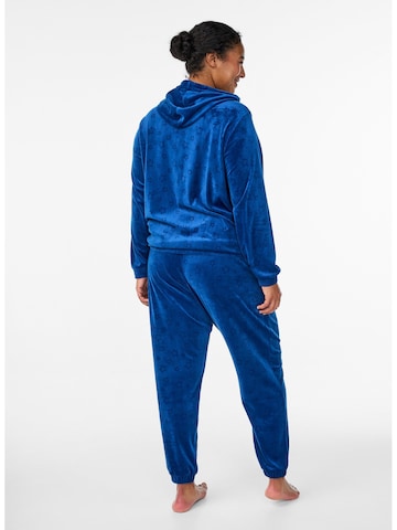 Zizzi Zúžený Kalhoty – modrá