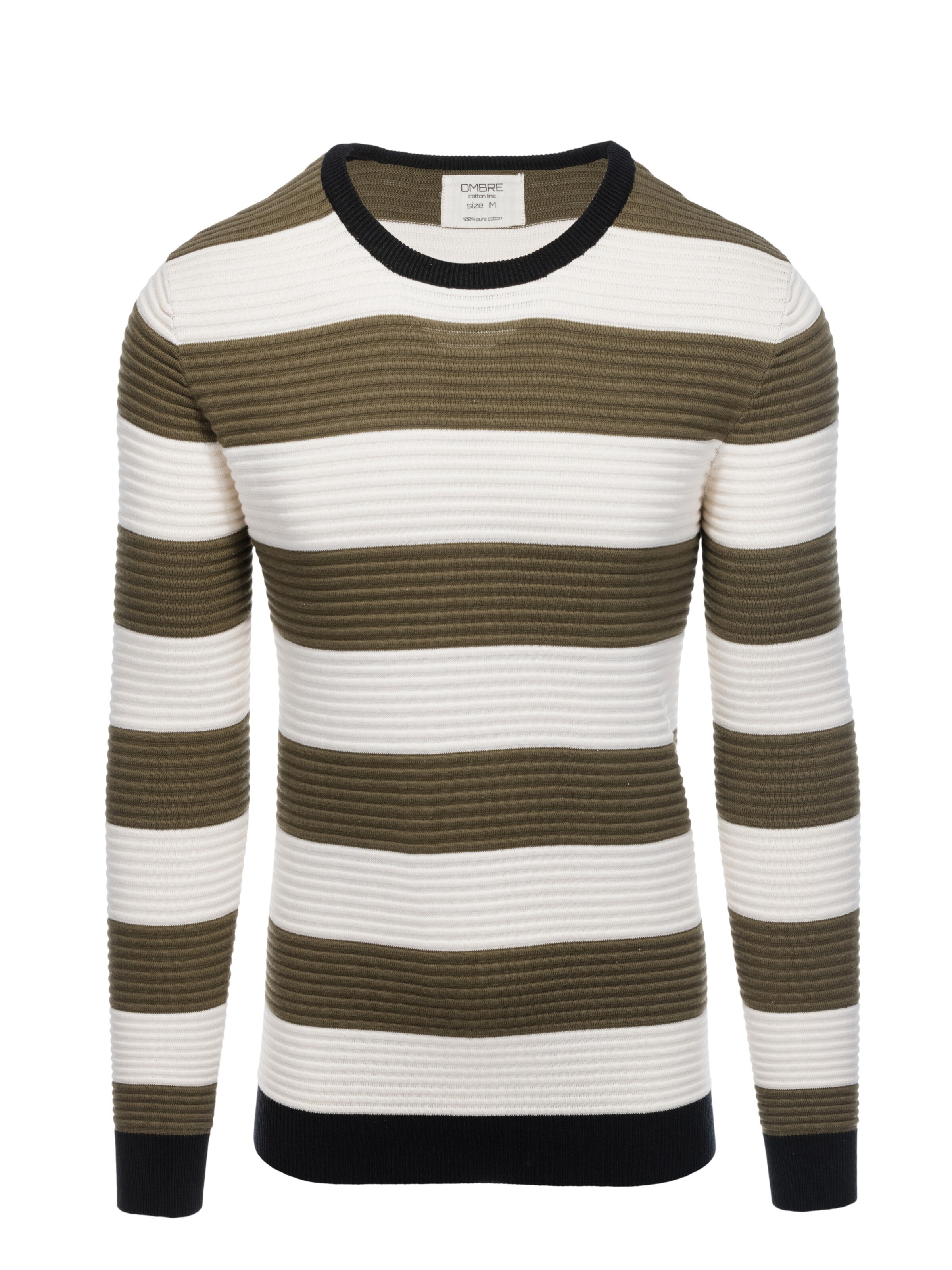 Ombre Trui 'E189' in Groen: voorkant