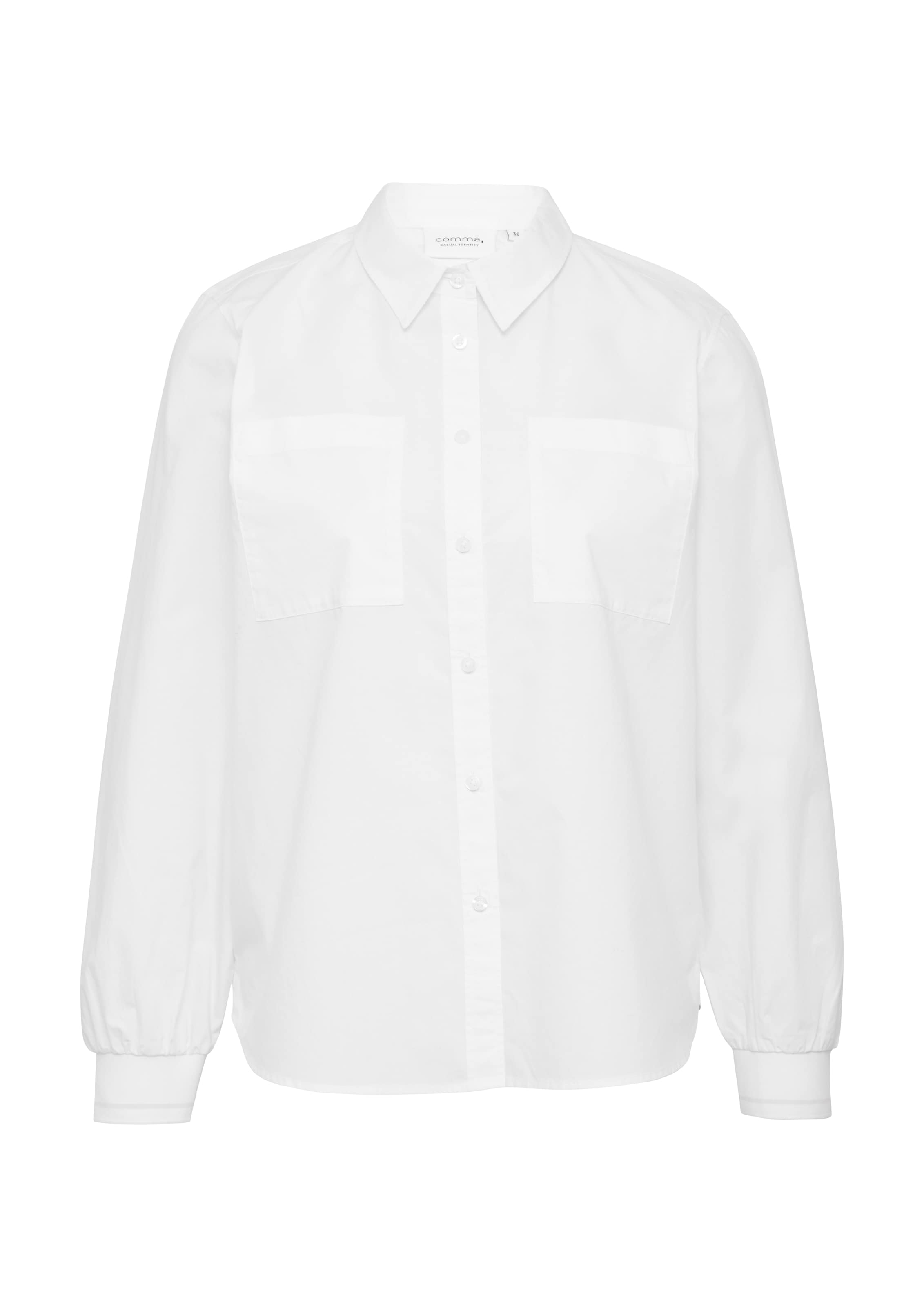 comma casual identity Blouse in White: front