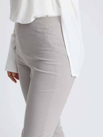 Minx Boot cut Pants 'EVERLY' in Silver