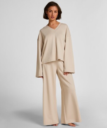 Hunkemöller Pajama shirt 'Audrey' in Beige