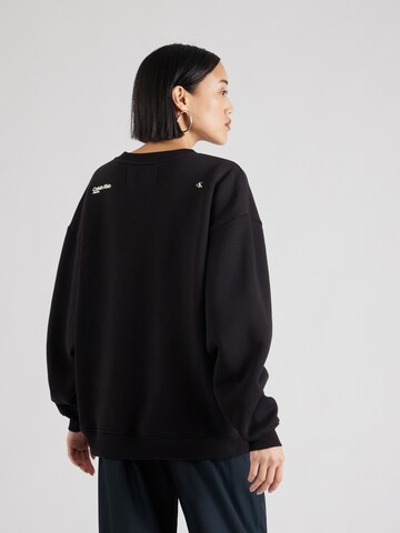 Calvin Klein Jeans Sweatshirt 'GALAXY' i svart