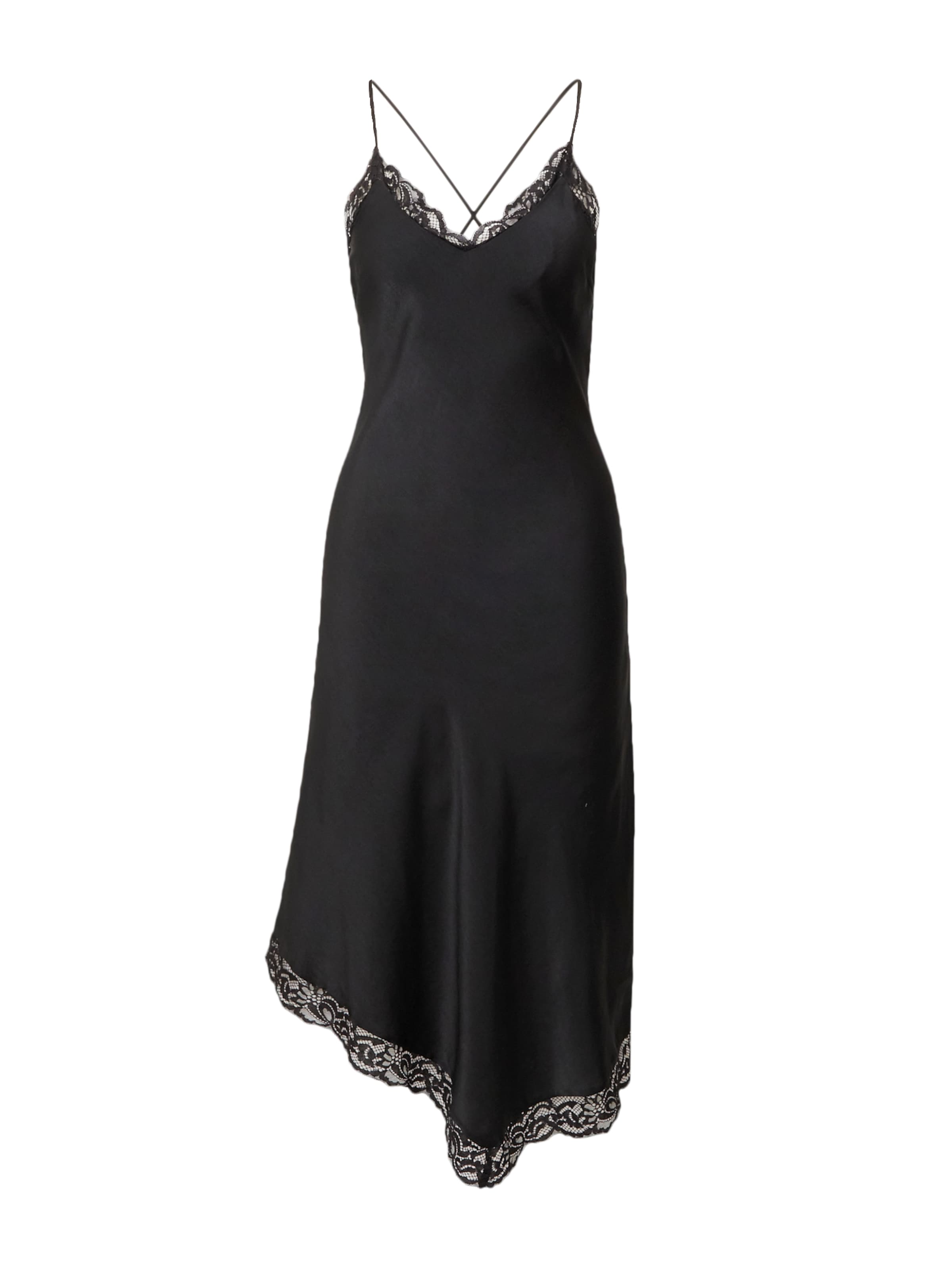 WEEKDAY Kleit 'Bonnie', värv must: eest vaates