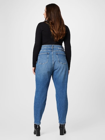 Calvin Klein Curve Loosefit Jeans in Blauw