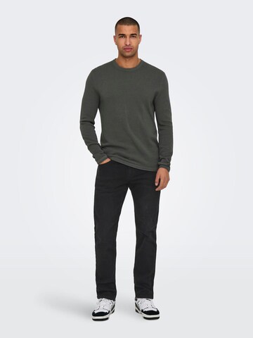 Only & Sons - regular Vaquero 'ONSWeft' en negro