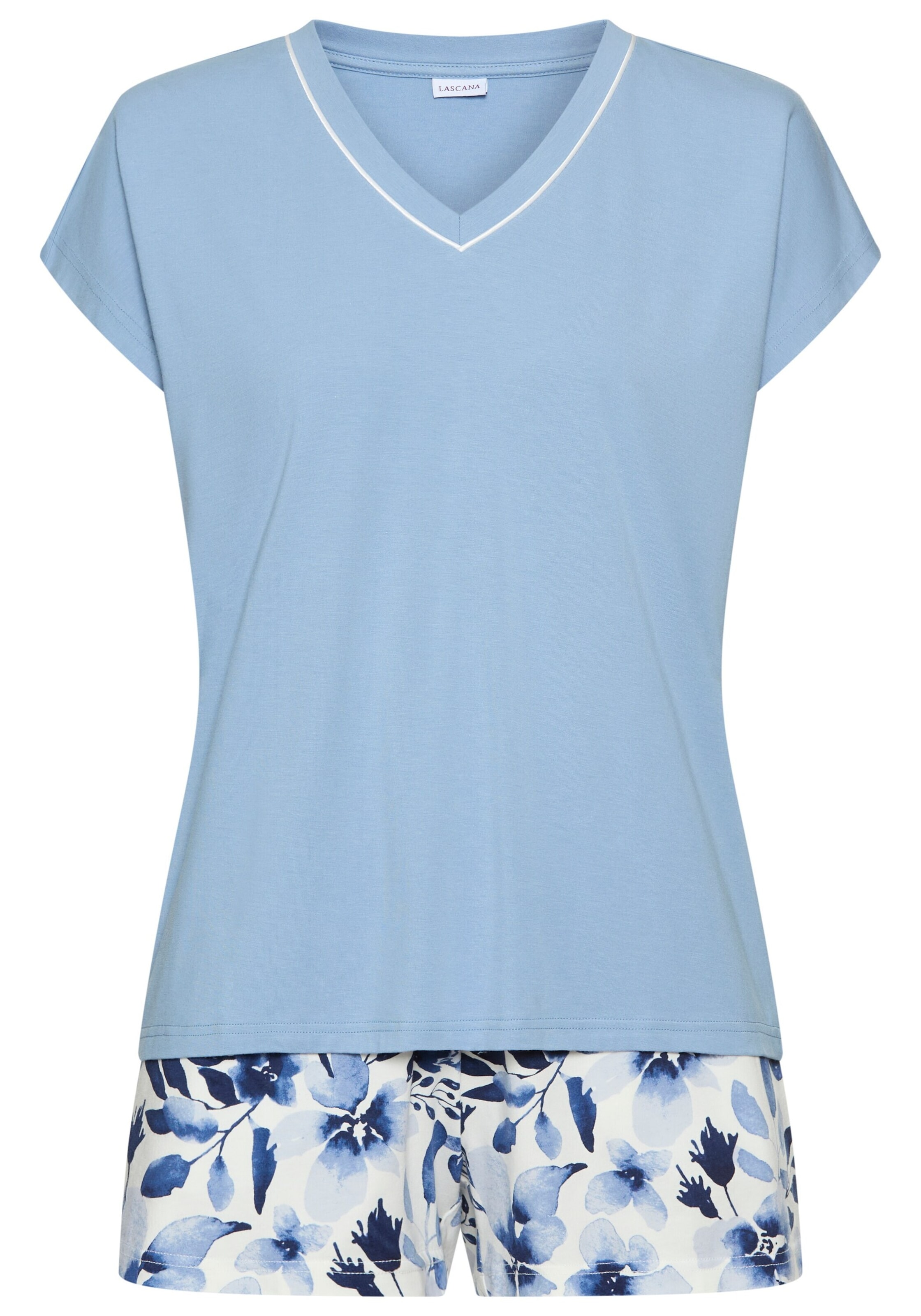 LASCANA Kraťasy - Modrá: predná strana