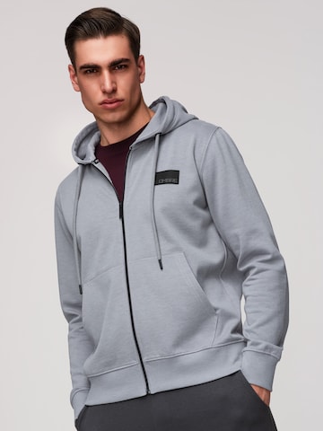Ombre Sweatshirt in Grau: Vorderseite