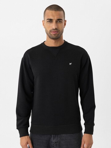 Williot - Sudadera 'HOLMAN' en negro: frente