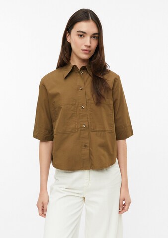s.Oliver Bluse in Braun: Vorderseite