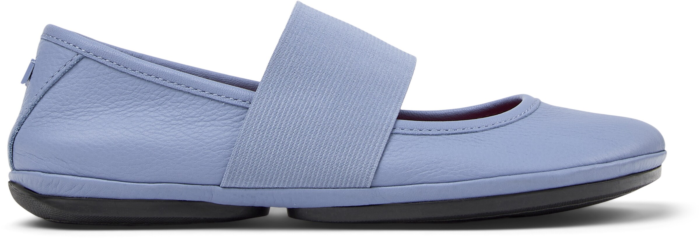 CAMPER Ballet Flats with Strap 'Right Nina' in Blue