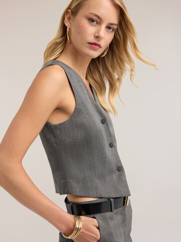 MOTIVI Gilet in Grijs