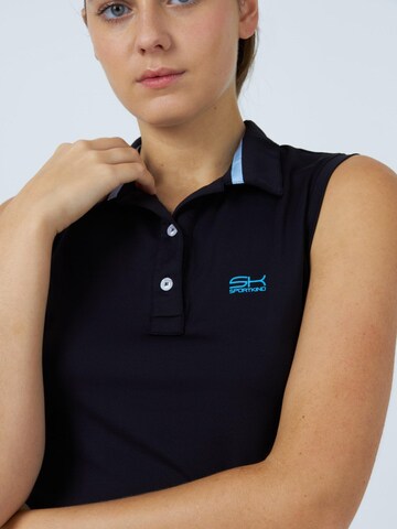 SPORTKIND Performance shirt 'Poloshirt' in Black