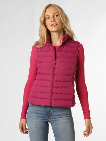 Gilet Brookshire en rose : devant