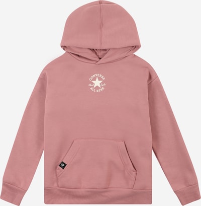 CONVERSE Sweat en rose ancienne / blanc, Vue avec produit